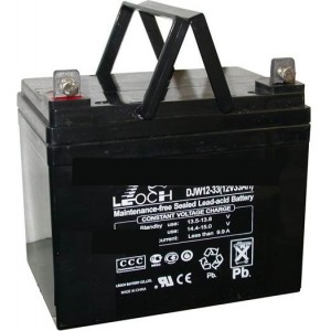Аккумуляторная батарея Leoch DJW12-33 (12V 33Ah)