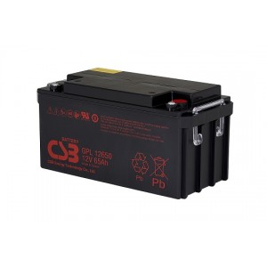 Аккумуляторная батарея CSB GPL 12650 (12V-65Ah)